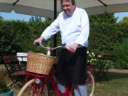 Michael auf dem Fahrrad