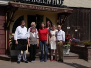 Das Harzer Hof Team mit Heike Götz